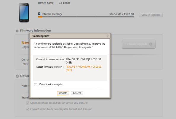 samsung-galaxy-s-android2_3-gingerbread Gingerbread-uppdatering för Samsung Galaxy S i KIES