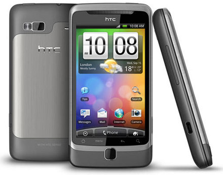 htc-desirez-backfront HTC Desire Z fram- och baksida