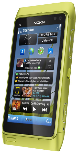 nokia-n8-green Nokia N8 i grönt