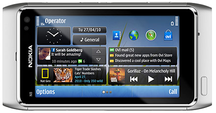 nokia-n8 Nokia N8 liggande