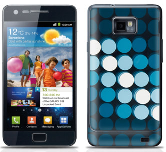 weskins-samsung-galaxy-sii-skin-dots-beck-lung Skin till Samsung Galaxy S II, Dots av designerna Beck & Jung hos WeSkins