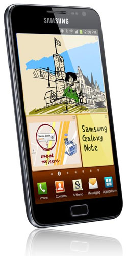 samsung-galaxy-note Samsung Galaxy Note har efter fem månader sålt i hela fem miljoner exemplar
