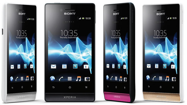 sony-xperia-miro-farger Sony Xperia Miro i olika färger