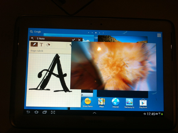 samsung-galaxy-note-10_1-multitasking Multitasking på Samsung Galaxy Note 10.1