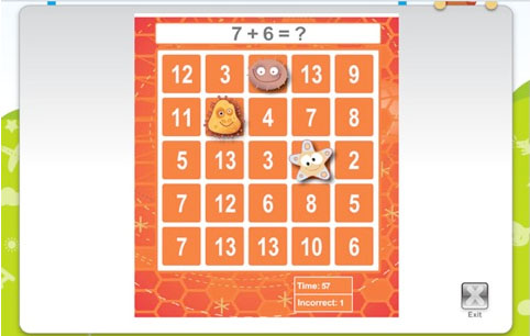 bingo-math-app Bingo math - ett roligt mattespel kombinerat med bingo