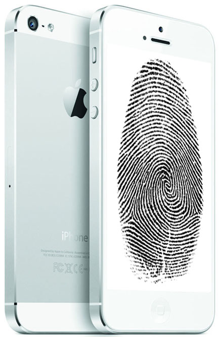 iphone5s-fingeravtryckslasare iPhone 5S ryktas få en fingeravtrycksläsare och NFC-stöd