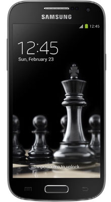 Svart Samsung Galaxy S4 Mini