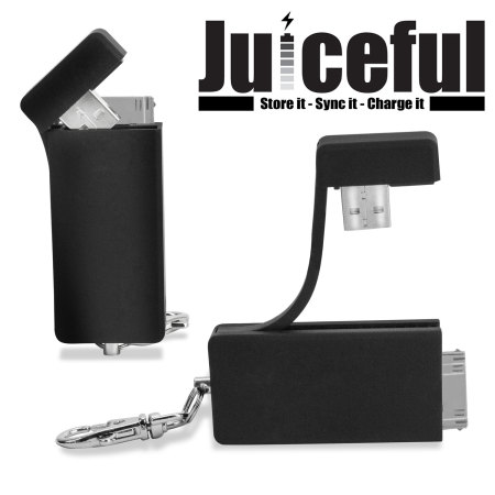 Juiceful 3-in-1 keychain för iPhone 4